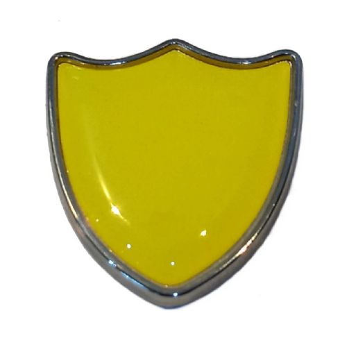 Canary Yellow shield badge
